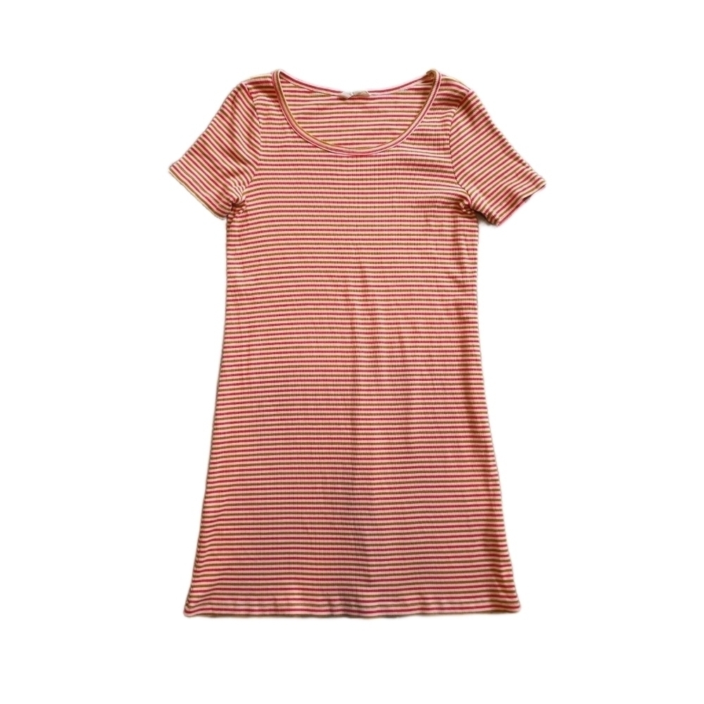 MADEWELL Stripe Shirt Dress Extra Small